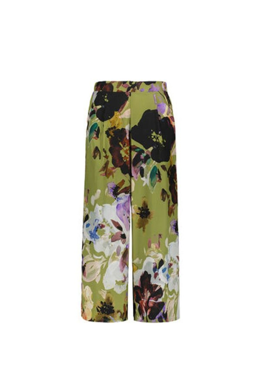 Vaatteet Kaiko | Flowy Culottes, Olive Anemone