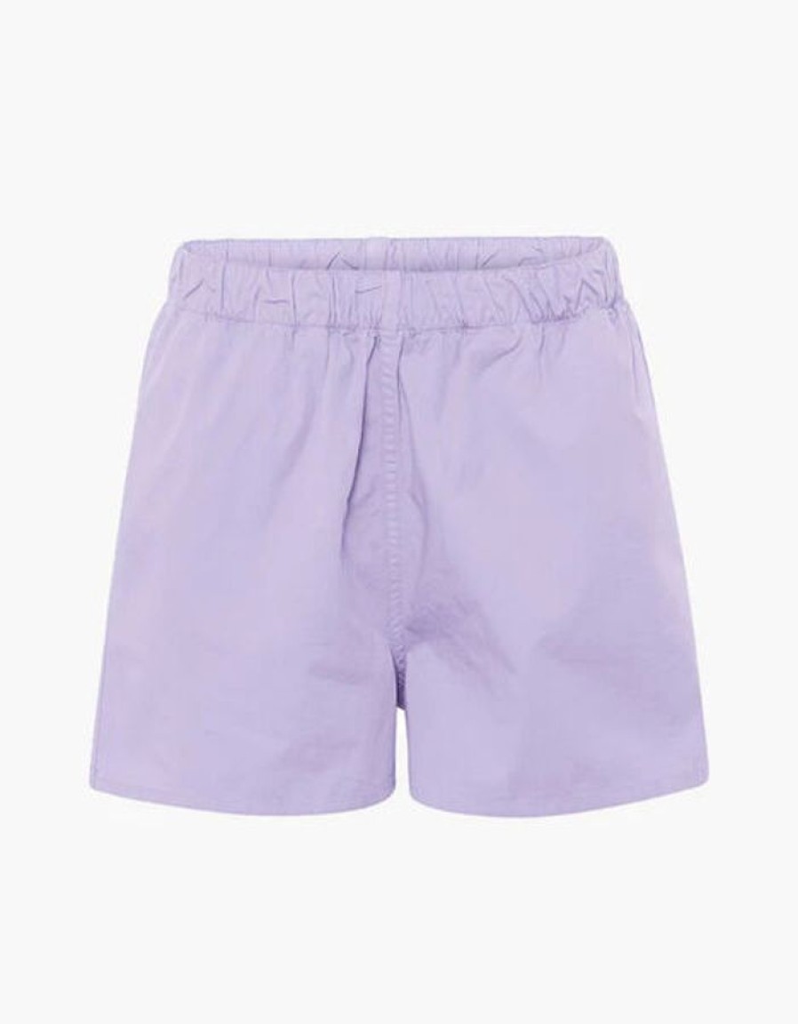 Vaatteet Colorful Standard | Women Organic Twill Shorts, Soft Lavender