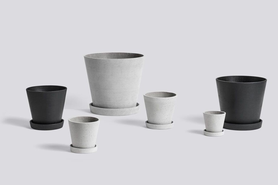 Koti HAY | Flowerpot, M, Harmaa