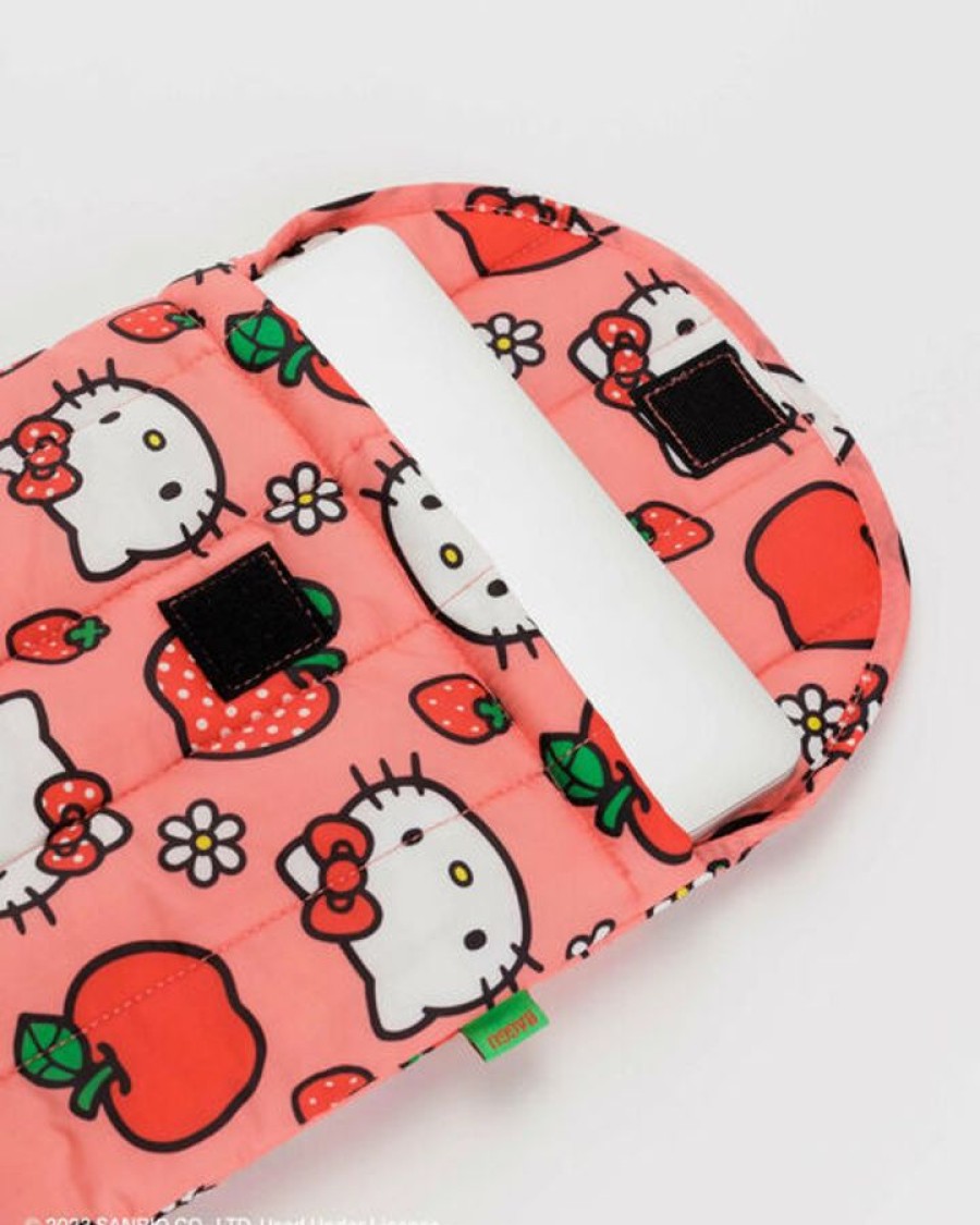 Asusteet BAGGU | Puffy Laptop Sleeve 13"/14", Hello Kitty Apple