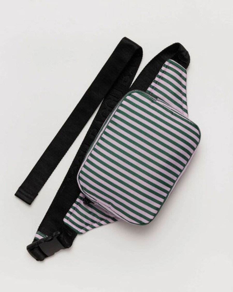 Asusteet BAGGU | Puffy Fanny Pack, Lilac Candy Stripe