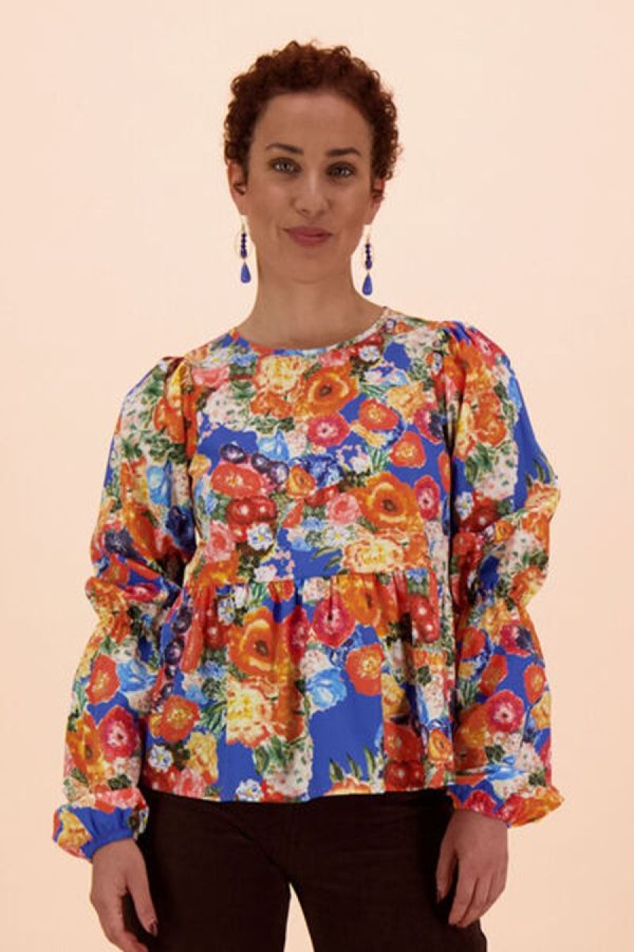 Vaatteet Kaiko | Double Puff Blouse, Marigold