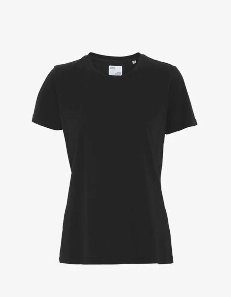 Vaatteet Colorful Standard | Light Organic Tee Women, Deep Black