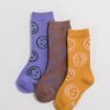 Vaatteet BAGGU | Kids Crew Sock, Happy Mix