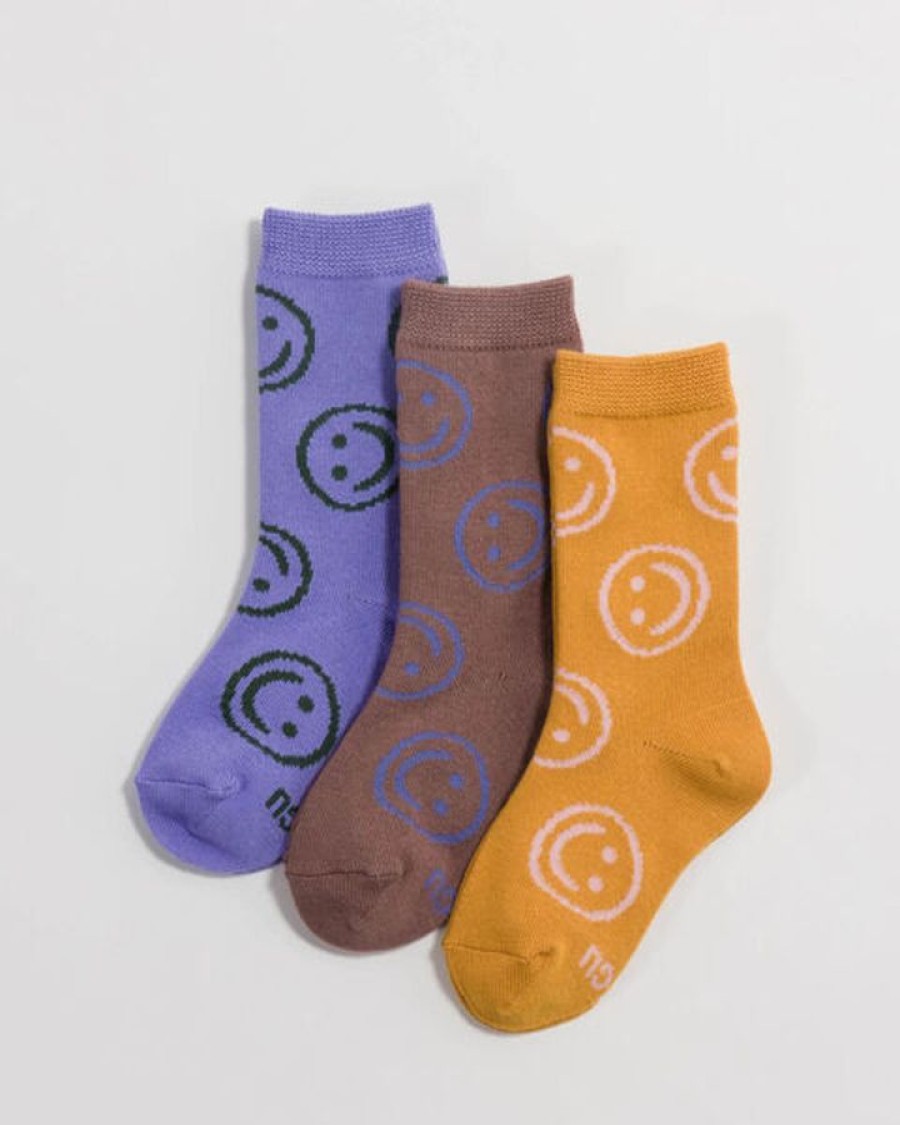 Vaatteet BAGGU | Kids Crew Sock, Happy Mix