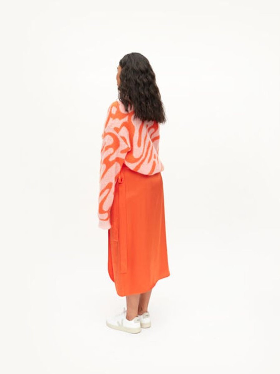 Vaatteet Uhana | Pihla Skirt, Vibrant Orange