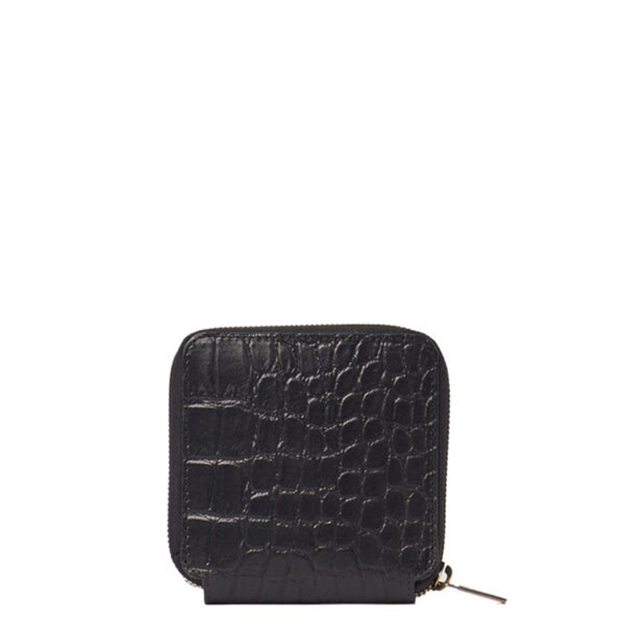 Asusteet O My Bag | Sonny Square Wallet, Black Croco