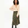 Vaatteet Uhana | Ivalo Skirt, Pearl Leopard Green