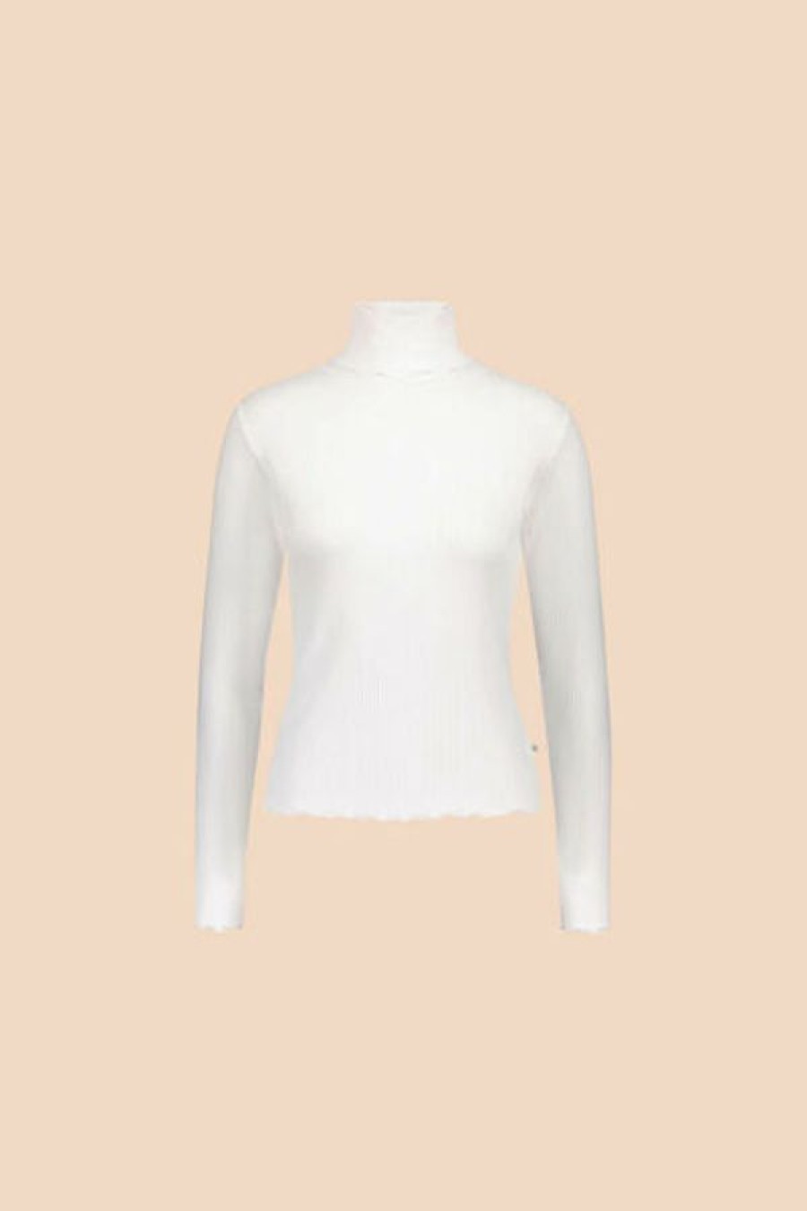 Vaatteet Kaiko | Rib Rollneck, Offwhite