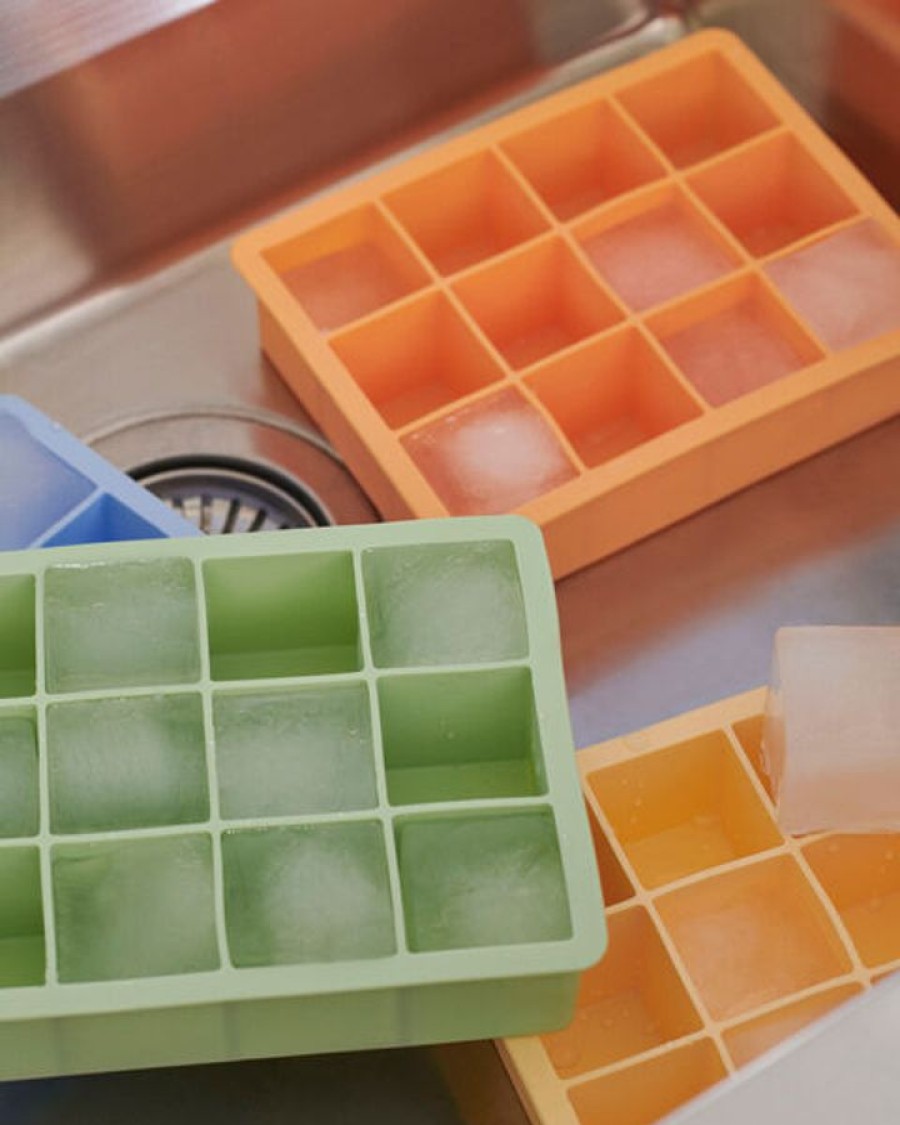 Koti HAY | Ice Cube Tray, Square Xl, Peach