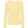 Vaatteet Colorful Standard | Rib Long Sleeve T-Shirt, Soft Yellow