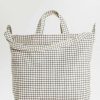 Asusteet BAGGU | Horizontal Zip Duck Bag, Natural Grid