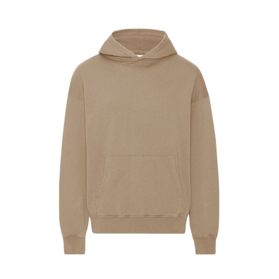 Vaatteet Colorful Standard | Organic Oversized Hood, Desert Khaki