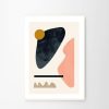 Koti The Poster Club | Floating Shapes 05 -Juliste, 30X40Cm