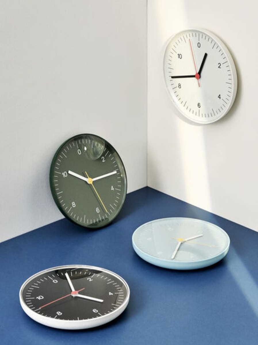 Koti HAY | Wall Clock, Valkoinen