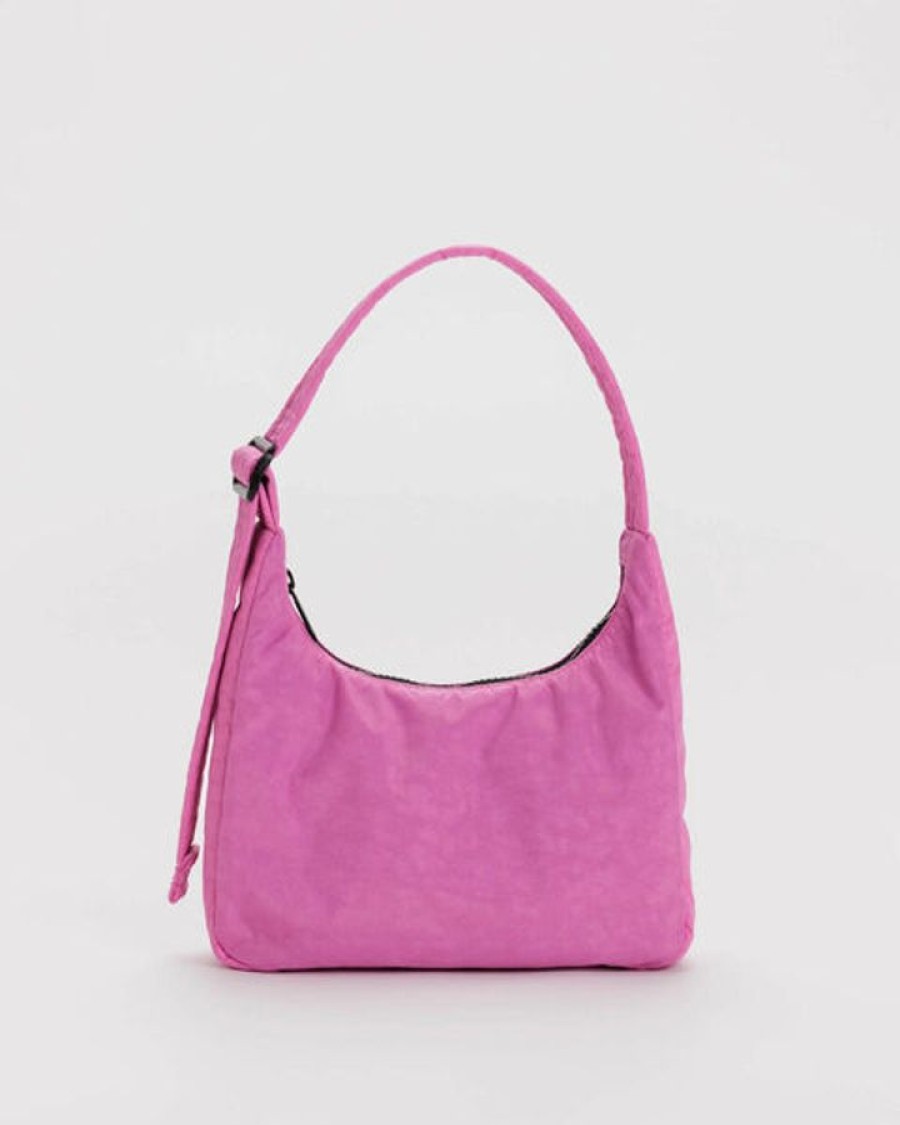 Asusteet BAGGU | Mini Nylon Shoulder Bag, Extra Pink