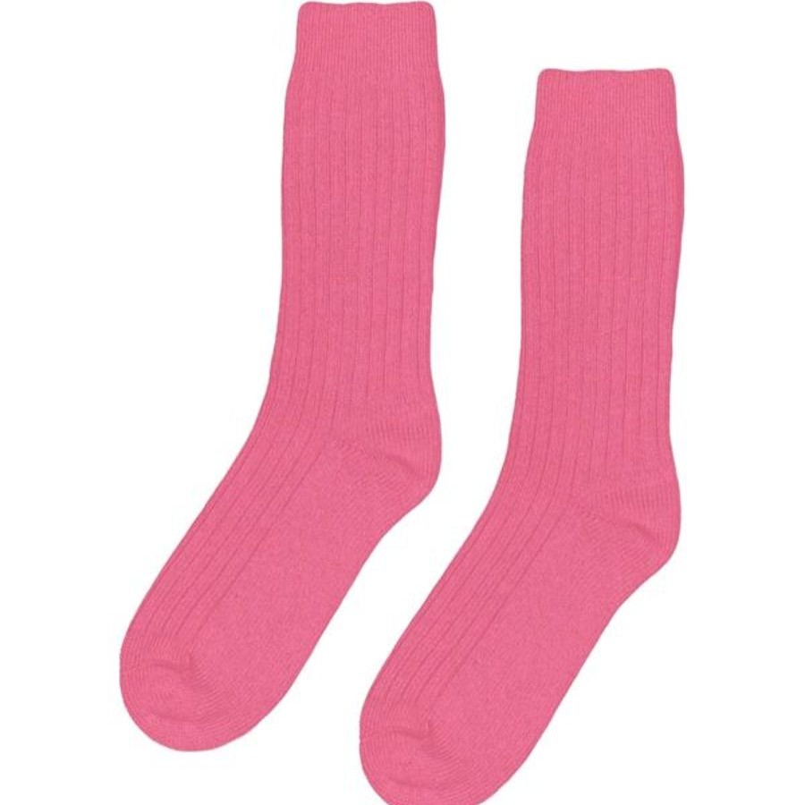 Vaatteet Colorful Standard | Merinovillasukat, Bubblegum Pink