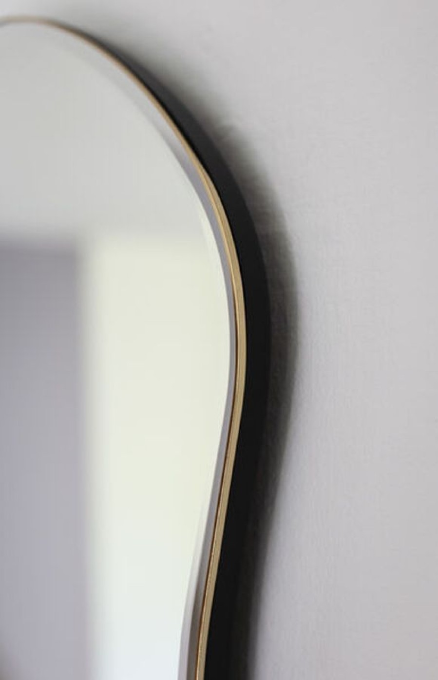 Koti Ferm Living | Pond Mirror, Large, Brass