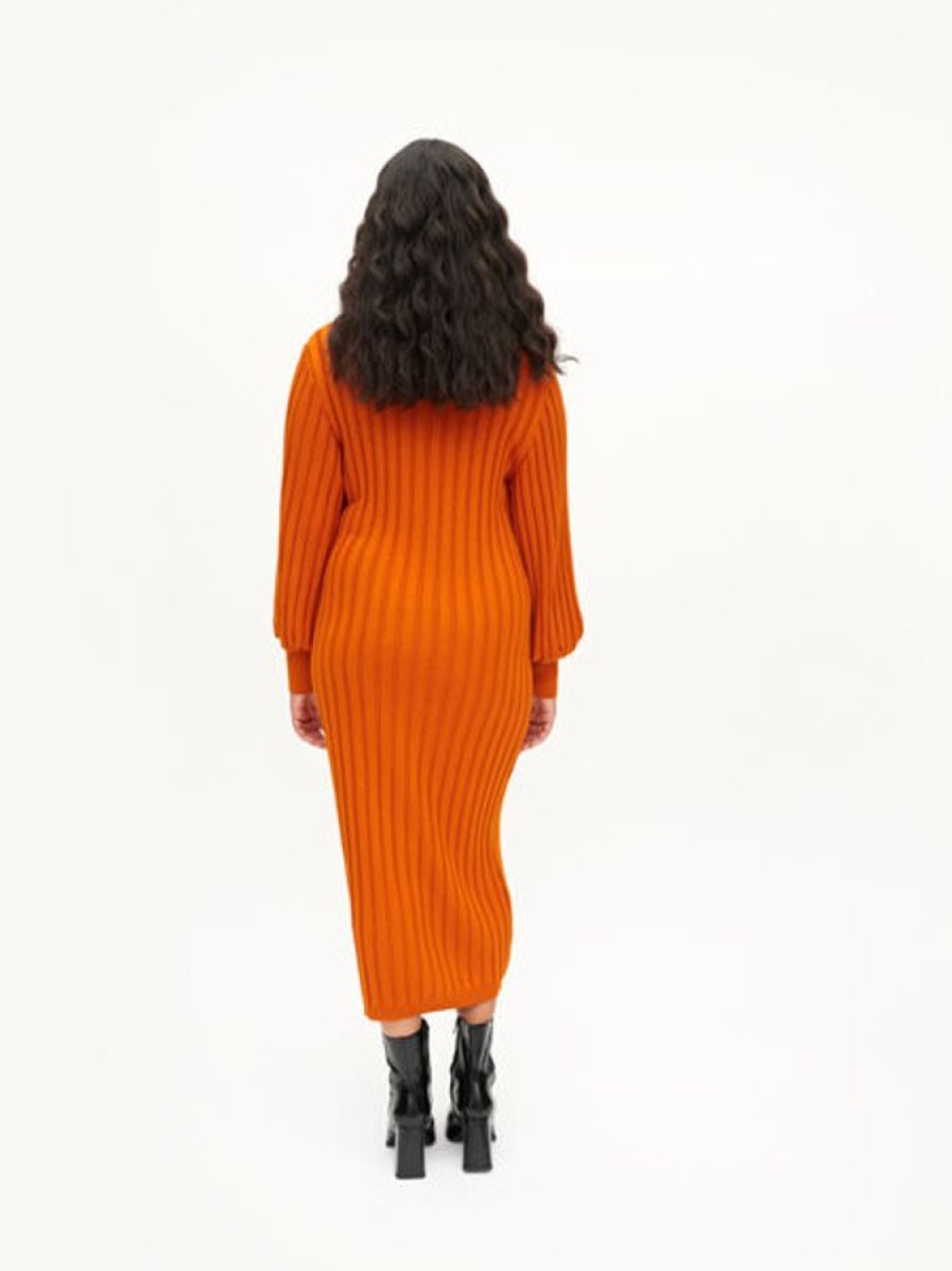 Vaatteet Uhana | Dreamworld Knit Dress, Tangerine