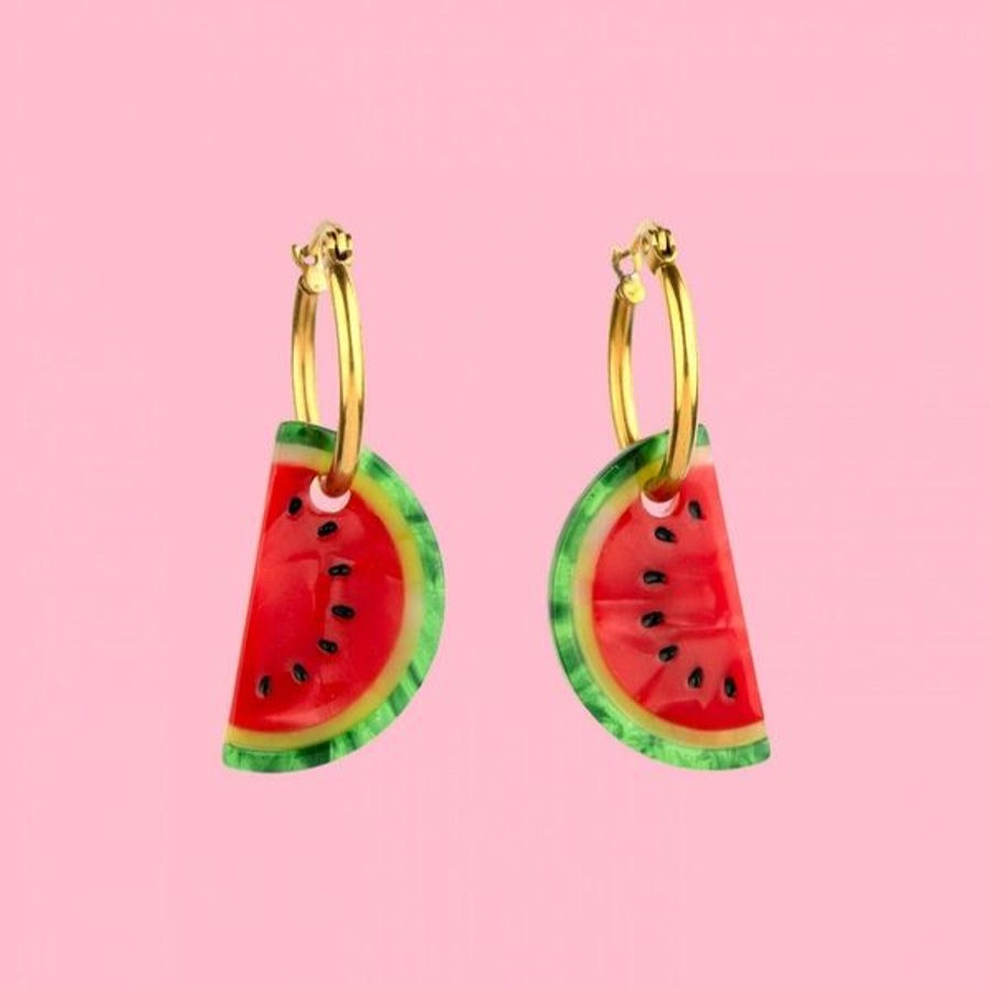 Korut Coucou Suzette | Watermelon Earrings