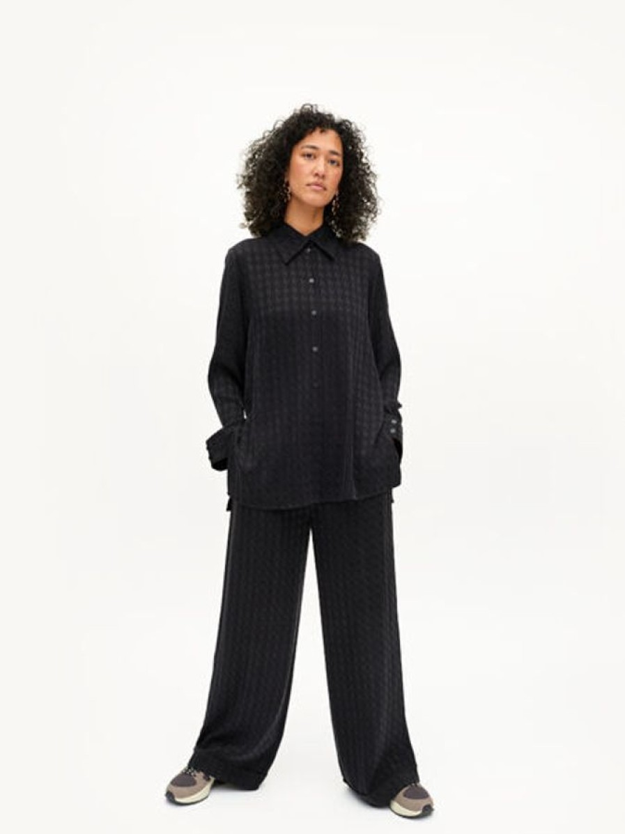 Vaatteet Uhana | Charmer Pants, Houndstood Black