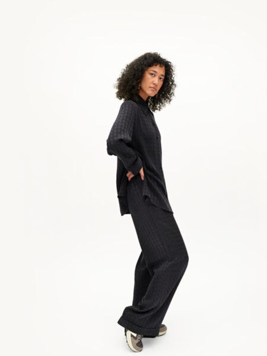 Vaatteet Uhana | Charmer Pants, Houndstood Black