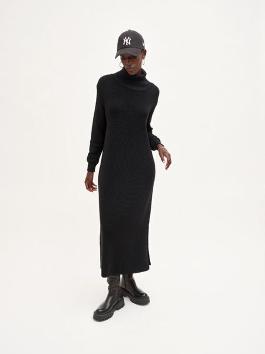 Vaatteet Uhana | Hug Me Softly Knit Dress, Black