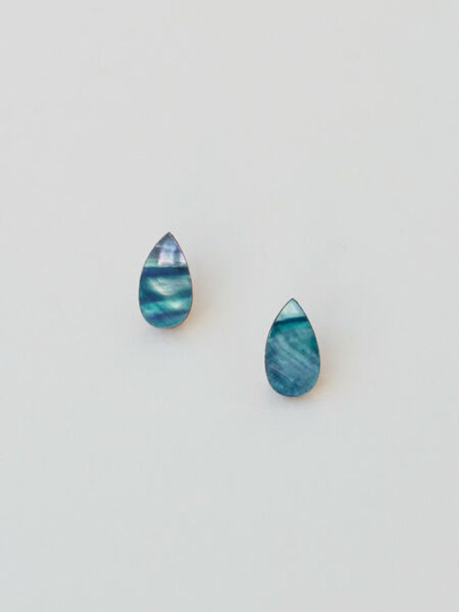 Korut Wolf&Moon | Raindrop Nappikorvikset, Sea Blue