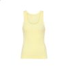 Vaatteet Colorful Standard | Rib Tank Top, Soft Yellow