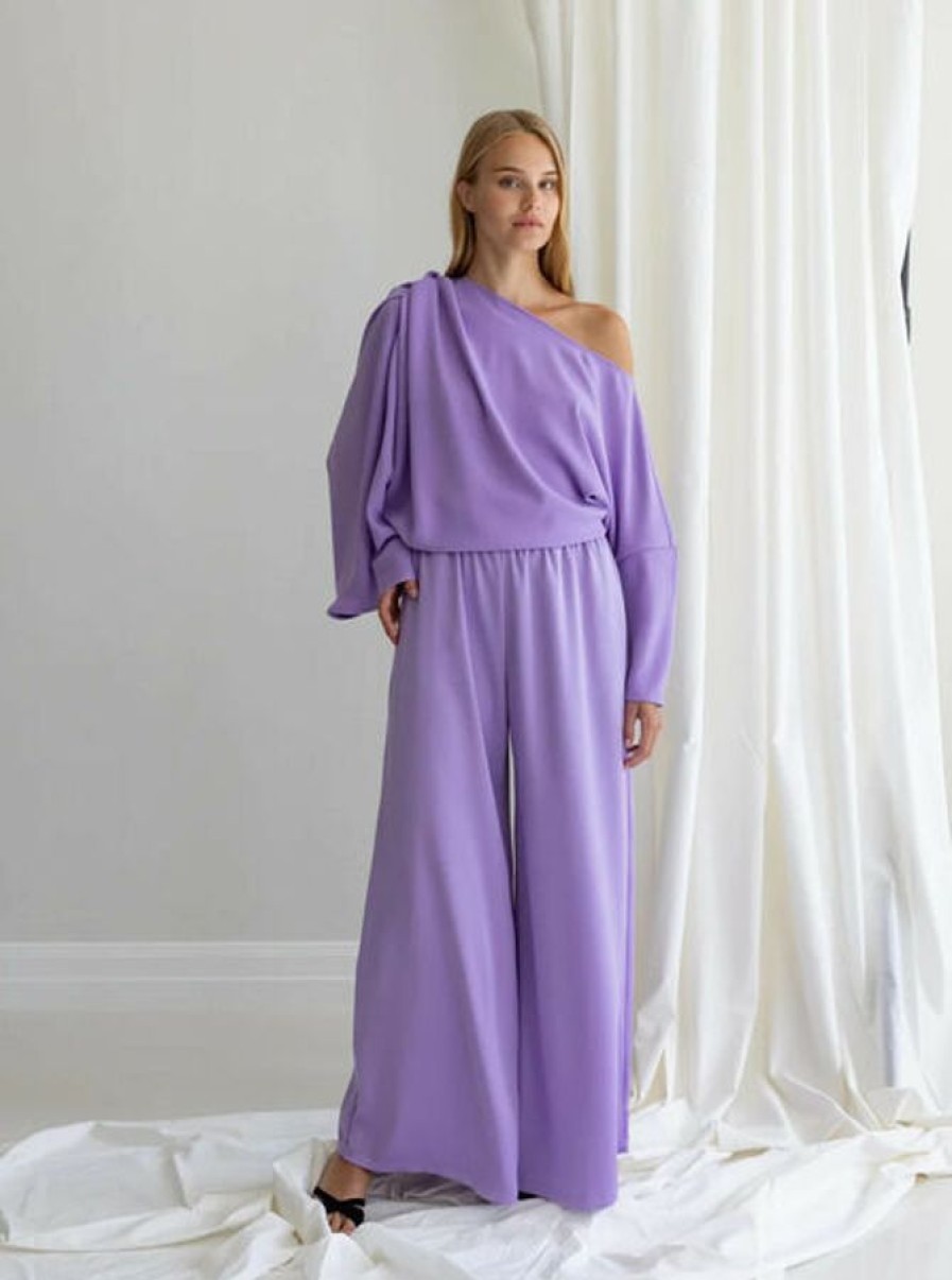 Vaatteet Katri Niskanen | Wave Pants, Lavender