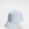 Asusteet BAGGU | Baseball Cap, Blue Pixel Gingham