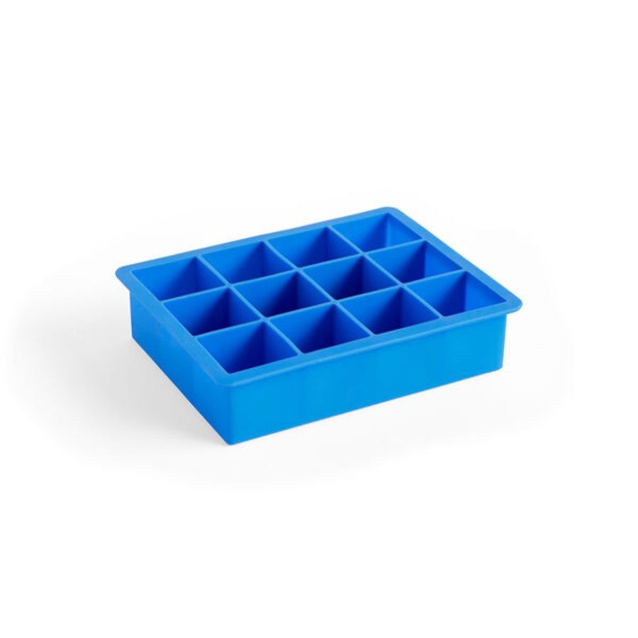 Koti HAY | Ice Cube Tray, Square Xl, Blue