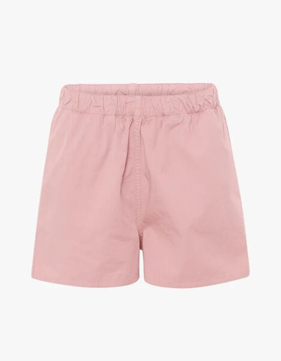 Vaatteet Colorful Standard | Women Organic Twill Shorts, Faded Pink