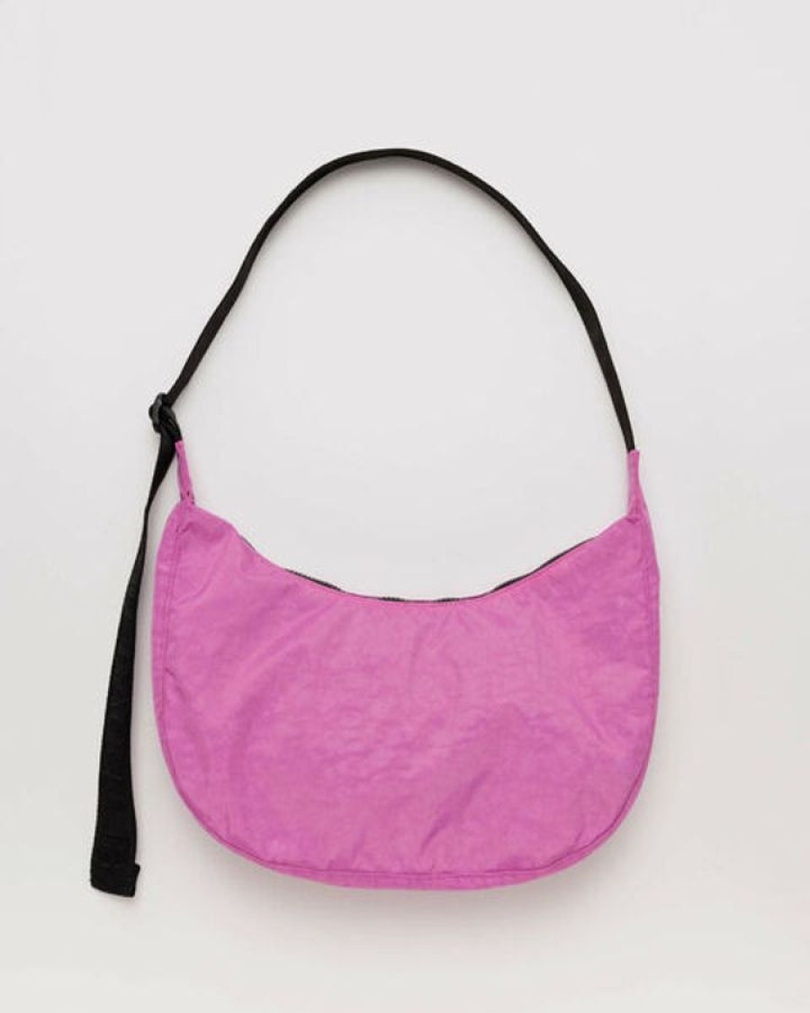 Asusteet BAGGU | Medium Nylon Crescent Bag, Extra Pink