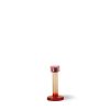 Koti &Klevering | Bole Candle Holder, M, Pink/Red